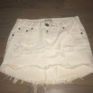 One Teaspoon junkyard skirt